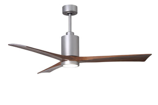 60 Inch Patricia-3 blade ceiling fan. Multiple finish options to choose from.