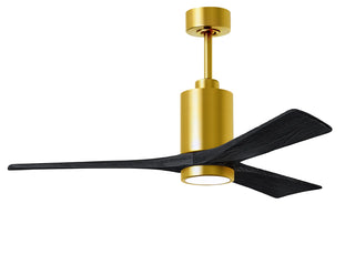 52 Inch Patricia-3 blade ceiling fan. Multiple finish options to choose from.