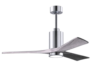 52 Inch Patricia-3 blade ceiling fan. Multiple finish options to choose from.