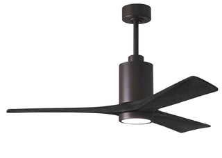 52 Inch Patricia-3 blade ceiling fan. Multiple finish options to choose from.