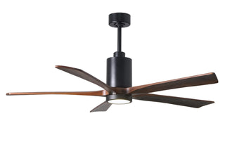 60 Inch Patricia-5 blade ceiling fan. Multiple finish options to choose from.