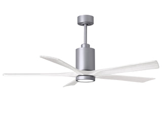 60 Inch Patricia-5 blade ceiling fan. Multiple finish options to choose from.