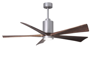 60 Inch Patricia-5 blade ceiling fan. Multiple finish options to choose from.