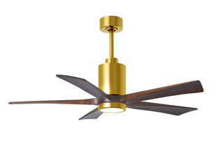 52 Inch Patricia-5 blade ceiling fan. Multiple finish options to choose from.