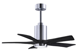 42 Inch Patricia-5-blade ceiling fan. Multiple finish options to choose from.