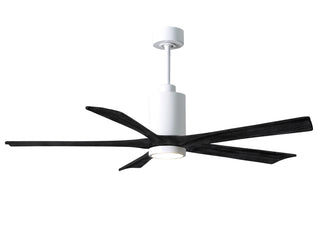 60 Inch Patricia-5 blade ceiling fan. Multiple finish options to choose from.