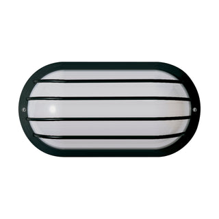 1 LIGHT POLY OVAL CAGE WALL