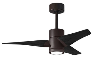 Super Janet 42 Inch 3 blade ceiling fan. Multiple finish options to choose from.