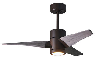 Super Janet 42 Inch 3 blade ceiling fan. Multiple finish options to choose from.