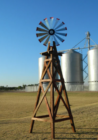 47 Inch Windmill Head and Tail Kit for 15 Foot Windmill Tower