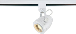 1 Light - LED - 12W Track Head - Pinch Back - White - 24 Deg. Beam