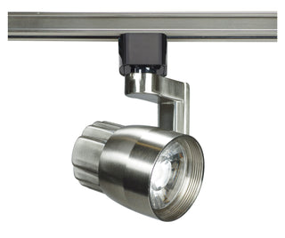 1 Light - LED - 12W Track Head - Angle arm - Brushed Nickel - 36 Deg. Beam