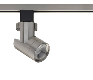 1 Light - LED - 12W Track Head - Barrel - Brushed Nickel - 24 Deg. Beam