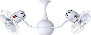 Vent-Bettina 360° dual headed rotational ceiling. Multiple Blade and finish options to choose from.