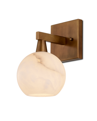 Bombelles Brass Bath Wall Sconce