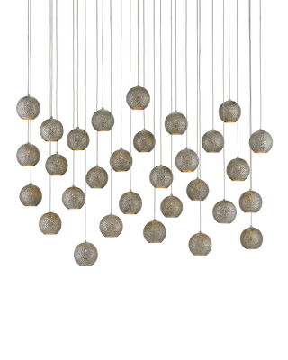 Giro 30-Light Linear Multi-Drop Pendant