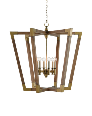 Bastian Large Chestnut Lantern