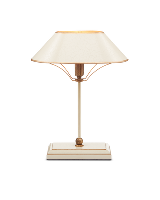 Daphne White Table Lamp