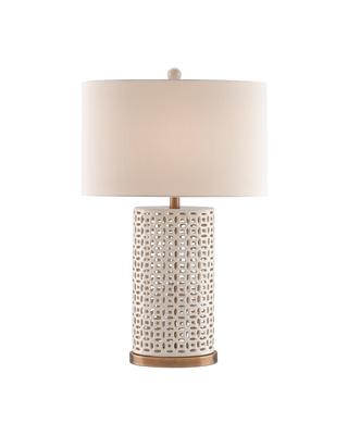 Bellemeade White Table Lamp