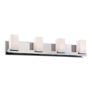 Sleek 30'' Wide 4-Light Vanity Light - Chrome