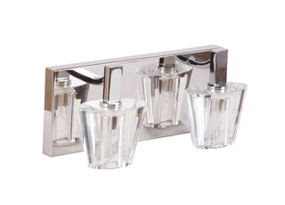 Capello 12'' Wide 2-Light Vanity Light - Chrome