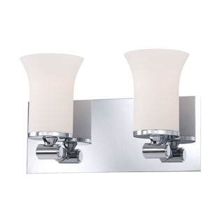 Flare 12.5'' Wide 2-Light Vanity Light - Chrome