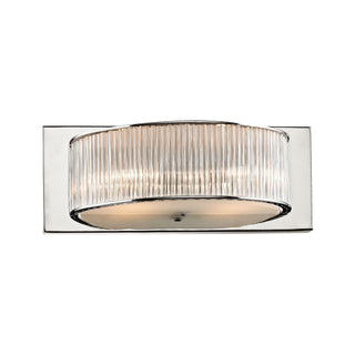 Braxton 12'' Wide 2-Light Vanity Light - Chrome