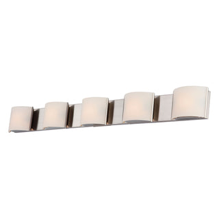 Pandora 48'' Wide 5-Light Vanity Light - Polished Nickel