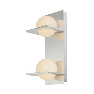 Orbit 5'' Wide 2-Light Vanity Light - Chrome