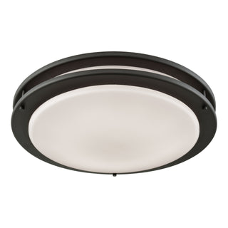 Clarion 14'' Wide 1-Light Flush Mount - Oil Rubbed Bronze