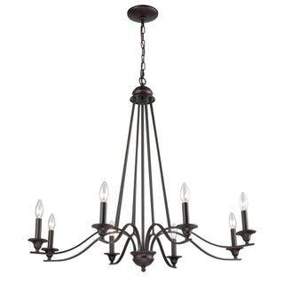 Farmington 36'' Wide 8-Light Chandeliers - Oil Rubbed Bronze