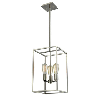 Williamsport 10'' Wide 3-Light Chandeliers - Brushed Nickel