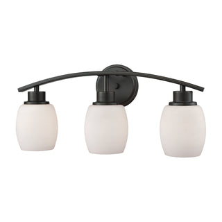 Casual Mission 20'' Wide 3-Light Vanity Light - Oil Rubbed Bronze