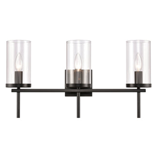 Oakland 23'' Wide 3-Light Vanity Light - Black