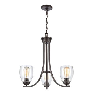 Calistoga 23'' Wide 3-Light Chandeliers - Oil Rubbed Bronze