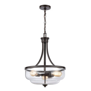 Calistoga 17'' Wide 3-Light Pendant - Oil Rubbed Bronze