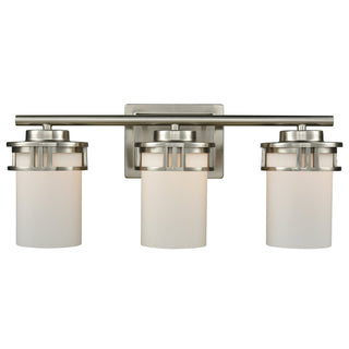 Ravendale 20'' Wide 3-Light Vanity Light - Brushed Nickel