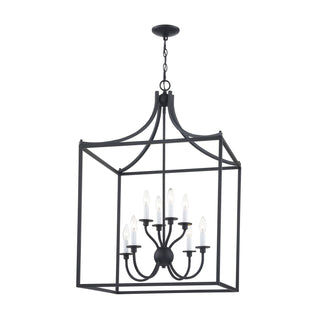 Prescott 24'' Wide 8-Light Chandeliers - Matte Black