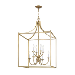 Prescott 24'' Wide 8-Light Chandeliers - Warm Brass