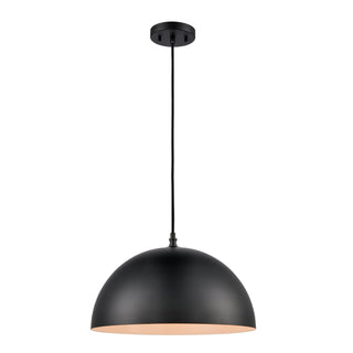 Chelsea 16'' Wide 1-Light Pendant - Black