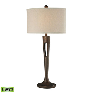 Martcliff 35'' High 1-Light Table Lamp - Burnished Bronze