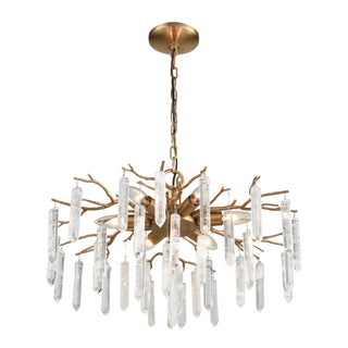 Kvist 22'' Wide 6-Light Chandeliers - Cafe Bronze