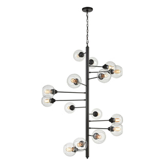 Composition 38.75'' Wide 15-Light Chandeliers - Oil Rubbed Bronze