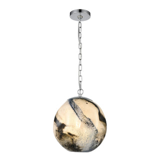 Blue Planetary 12'' Wide 1-Light Pendant - Blue