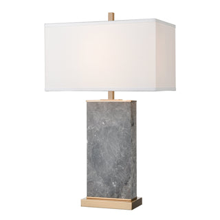 Archean 30'' High 1-Light Table Lamp - Gray Marble