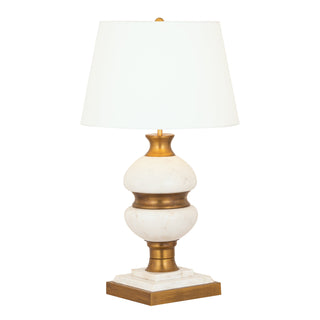 Packer 30'' High 1-Light Table Lamp - Aged Brass