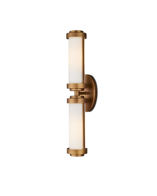 Bowland Brass Bath Wall Sconce