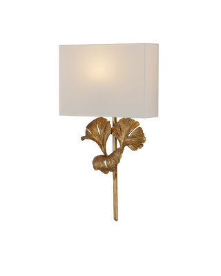 Gingko Gold Wall Sconce