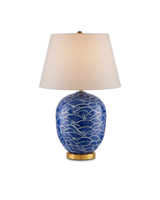 Nami Blue Table Lamp