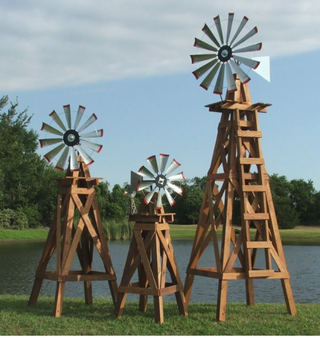 40 Inch Windmill Head and Tail Kit for 11 Foot Windmill tower